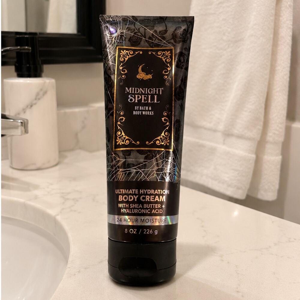 NEW! Bath & Body Works Midnight Spell Halloween Body Care Cream Lotion Fragrance